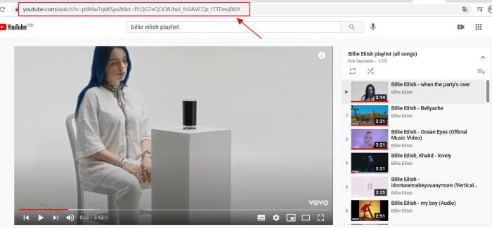 step 1 to listen to youtube on mobile phone