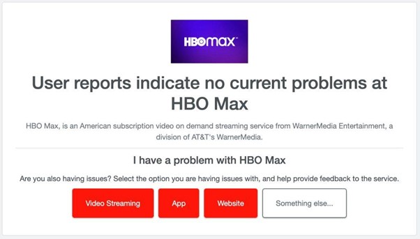Ist HBO Max Down?