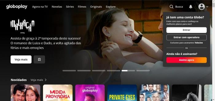 Globoplay: filmes, séries e + for Android - Free App Download
