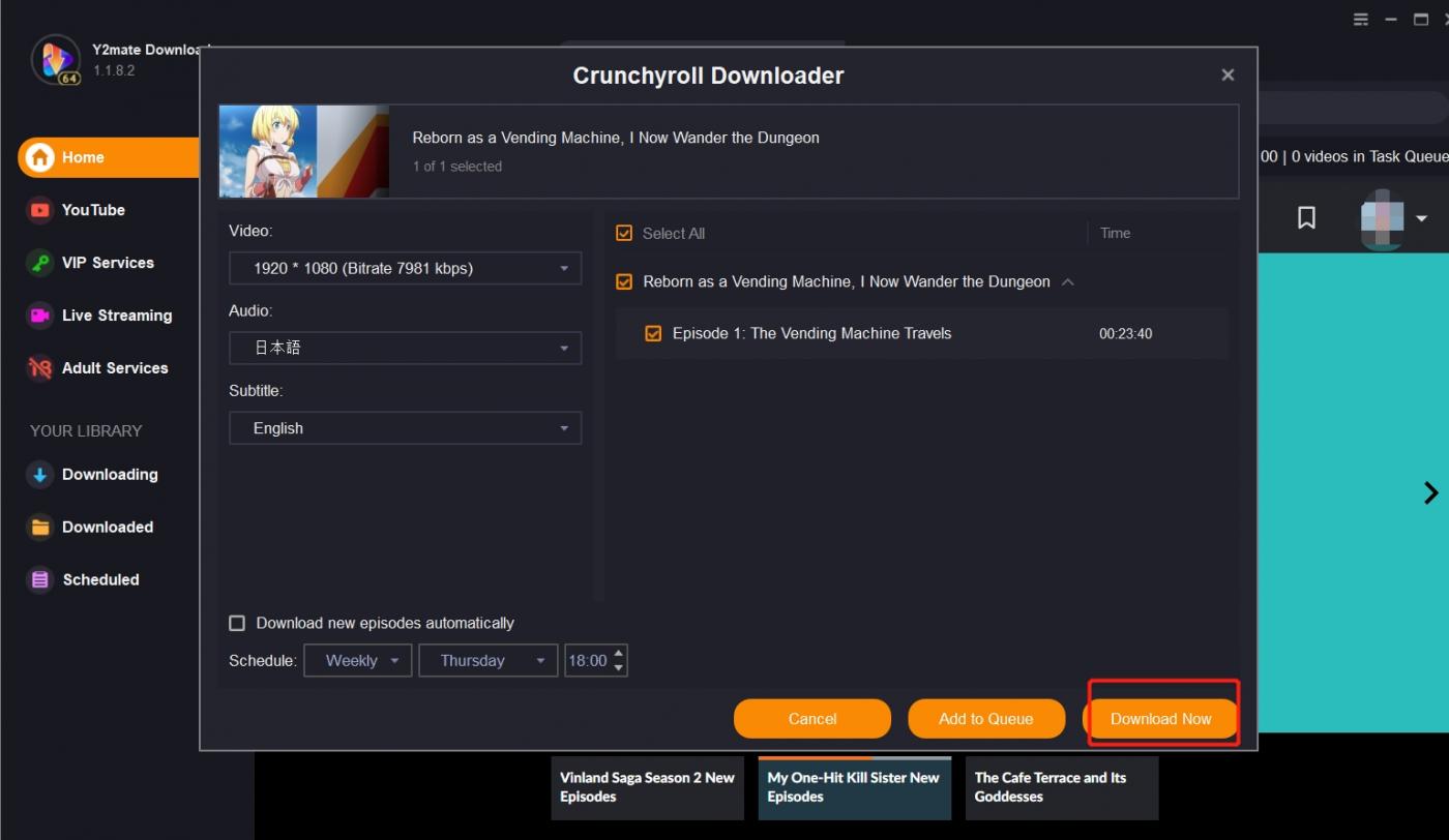 download crunchyroll for mac